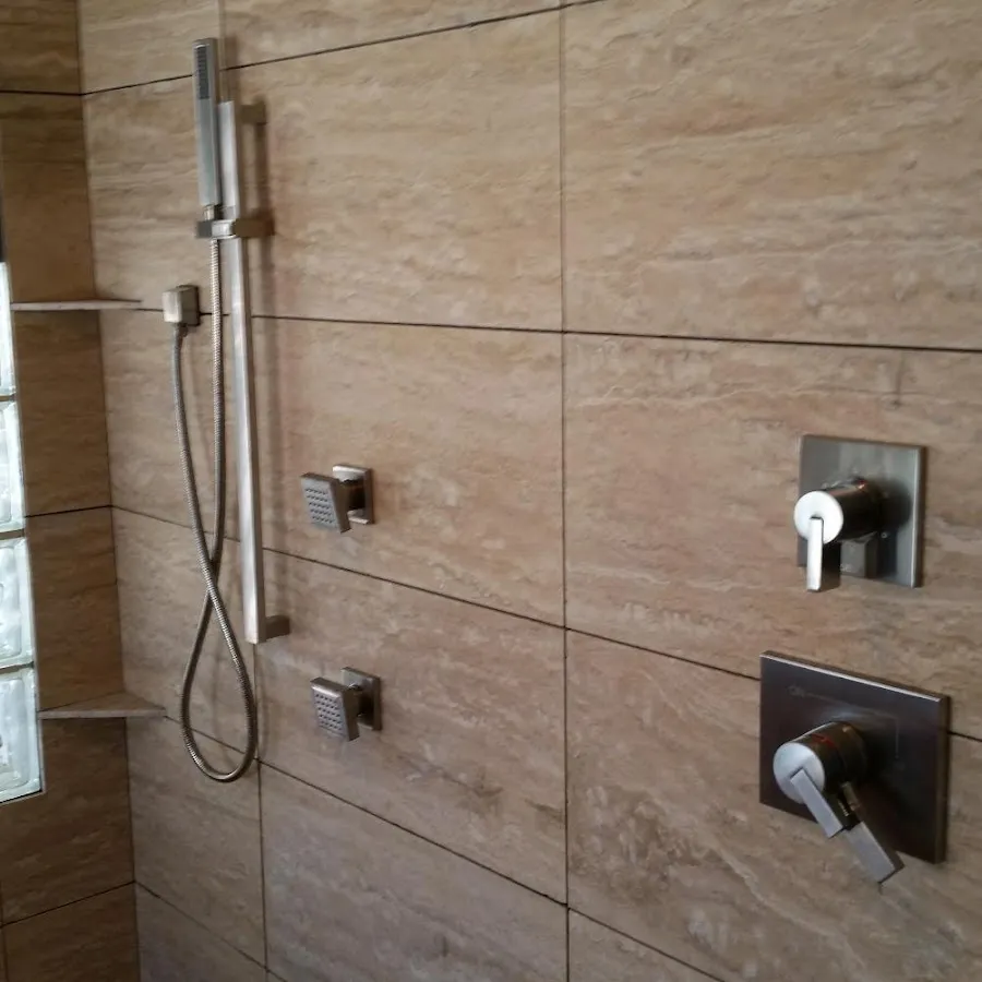 Shower fixture installation for Water Heater Replacement in Francisville